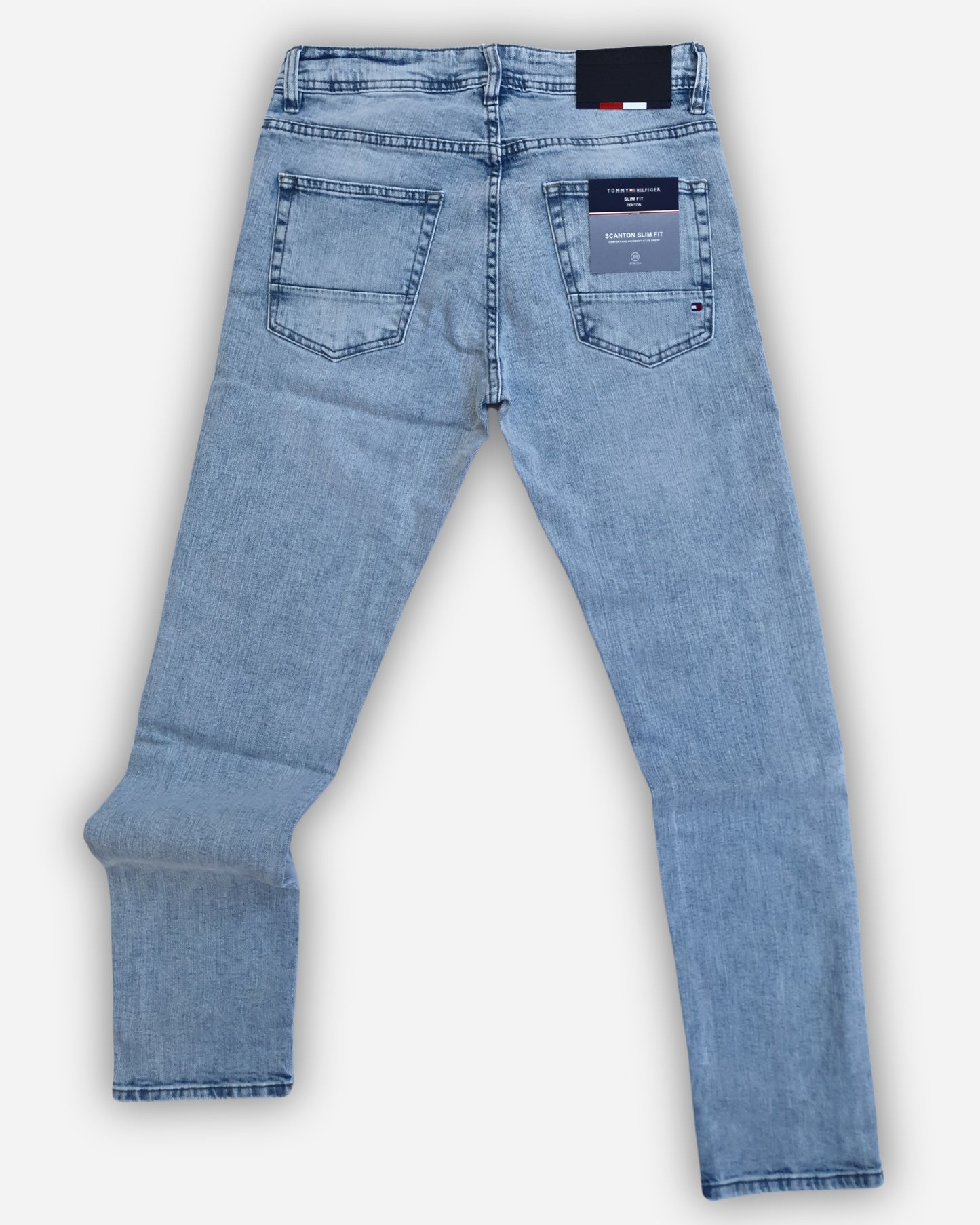 Jean Tommy Jeans 461B Gris Blanc