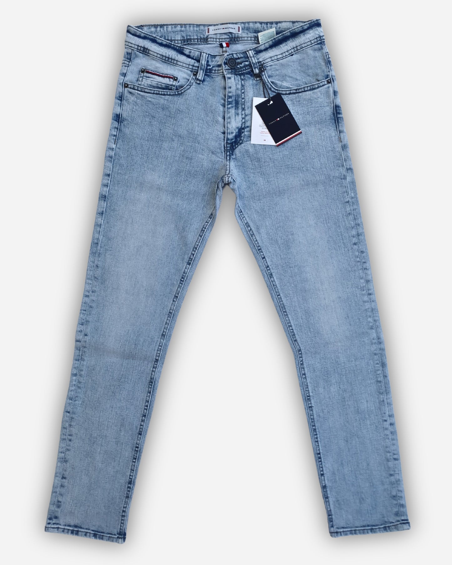 Jean Tommy Jeans 461B Gris Blanc