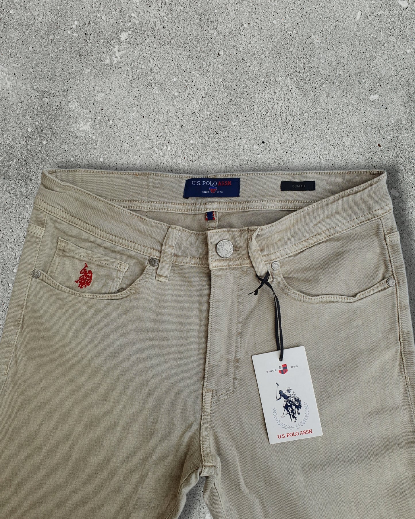 Jean US POLO ASSN 464 Beige