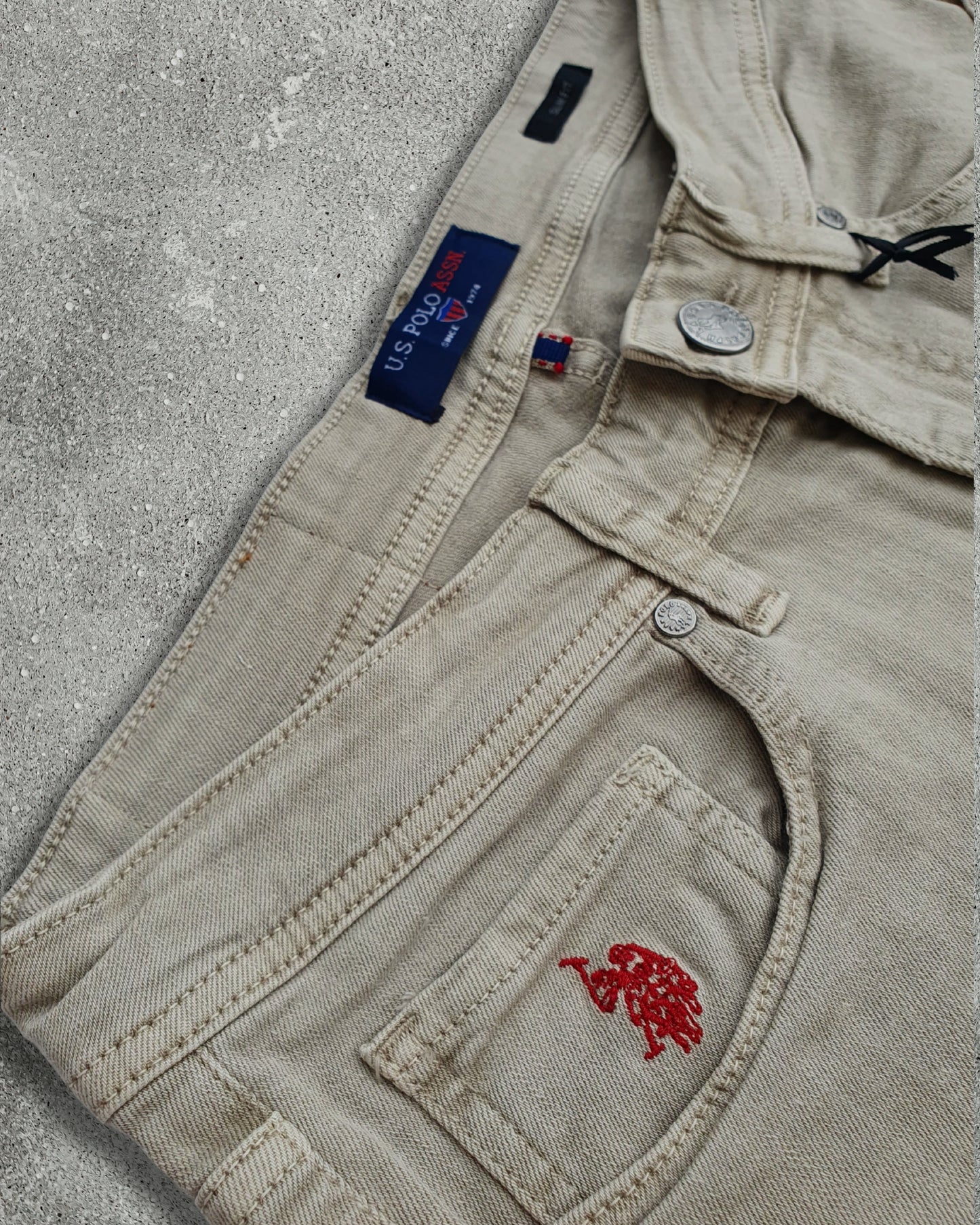 Jean US POLO ASSN 464 Beige